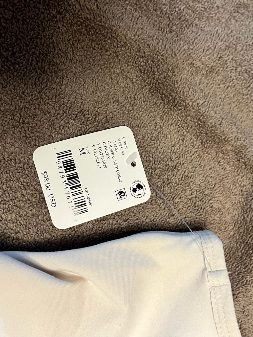 Women’s Free People  Ivory and Black Romper - Picture 5 of 5